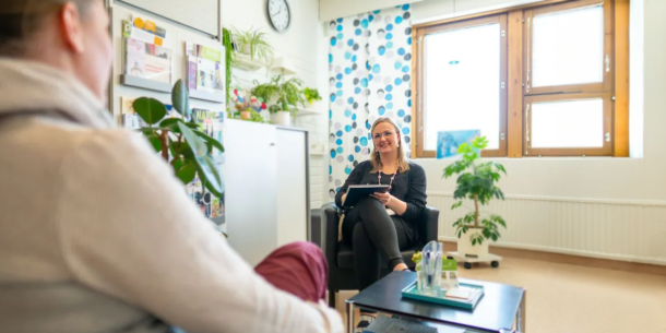 Verve Vakuutuskuntoutus kuntoutusohjaaja Jaana Ylitalo